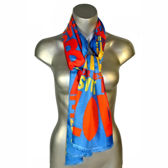 Vintage Marc Jacobs Sugar Scarf, 100% Silk, Long! - Picture 3 of 7